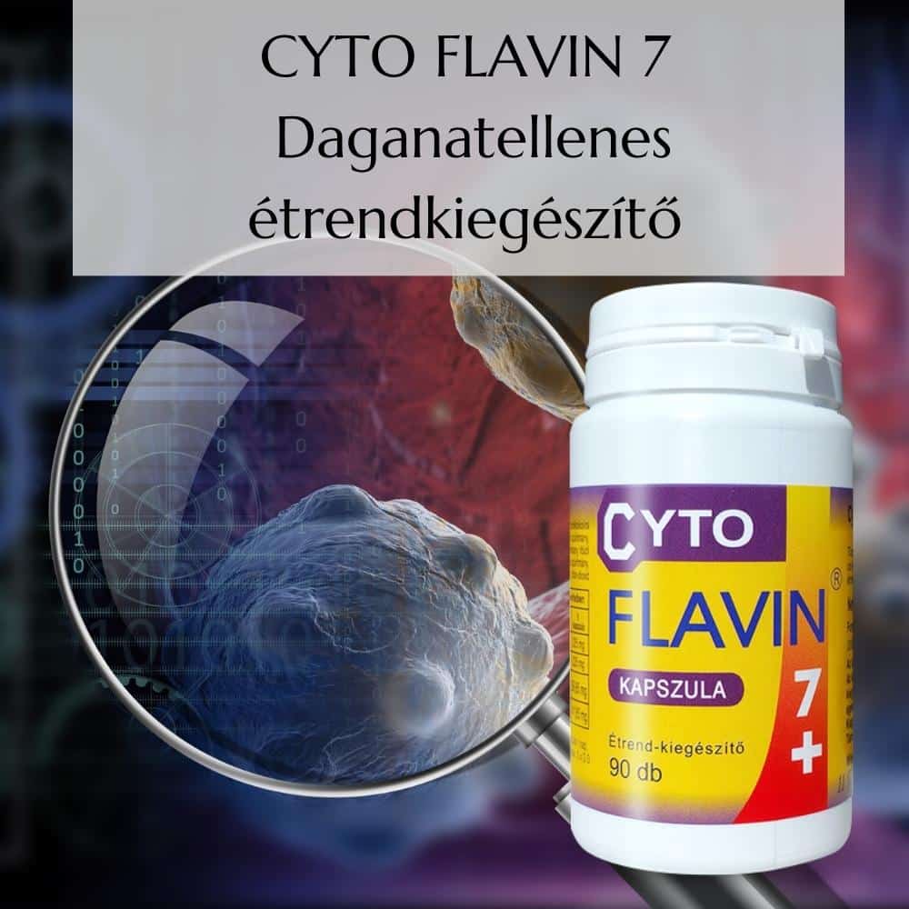 Cyto Flavin 7 daganatellenes kapszula SLIDE-M6